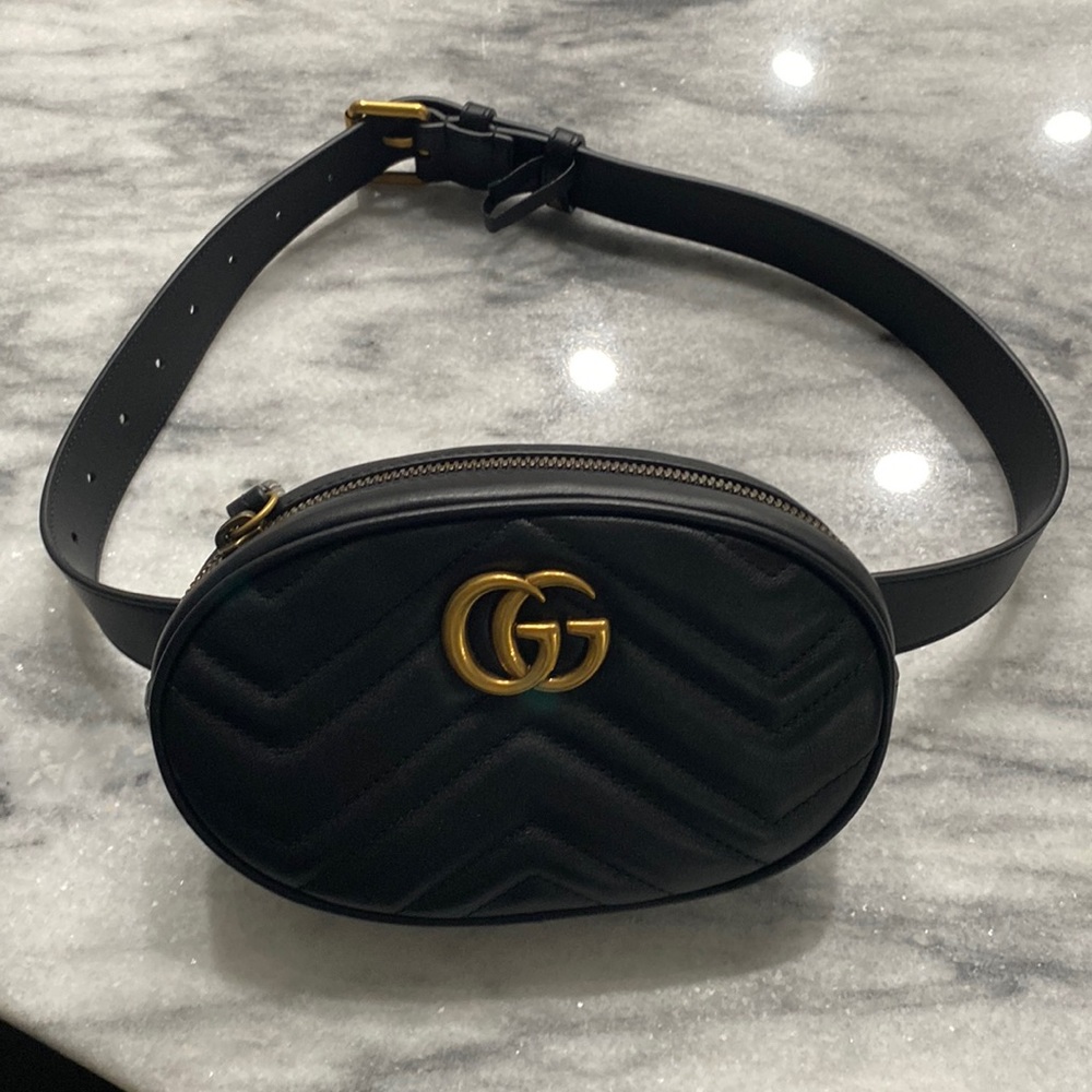 Gucci Black Belt Bag
